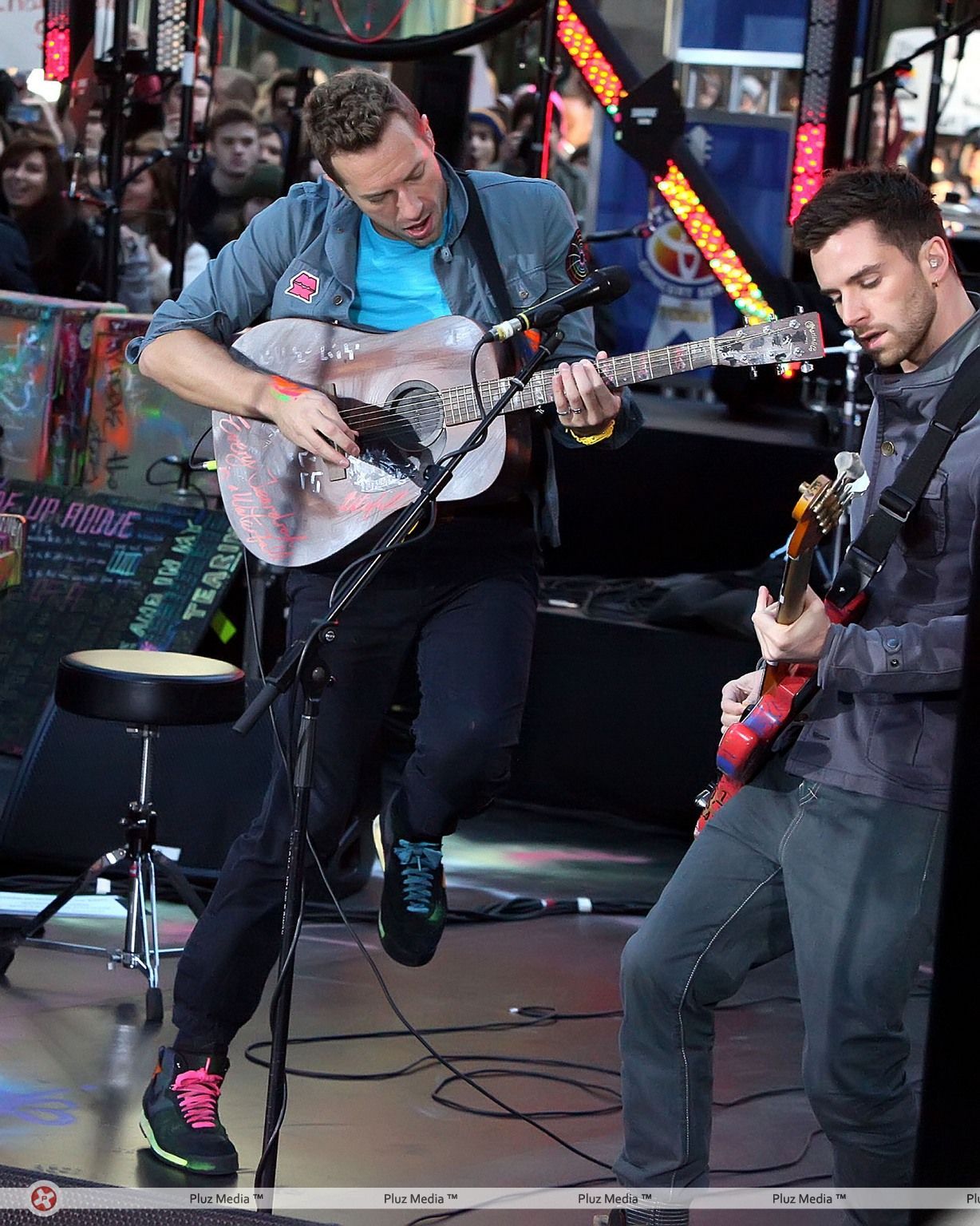 Chris Martin performing live on the 'Today' show as part of their Toyota Concert Series | Picture 107191